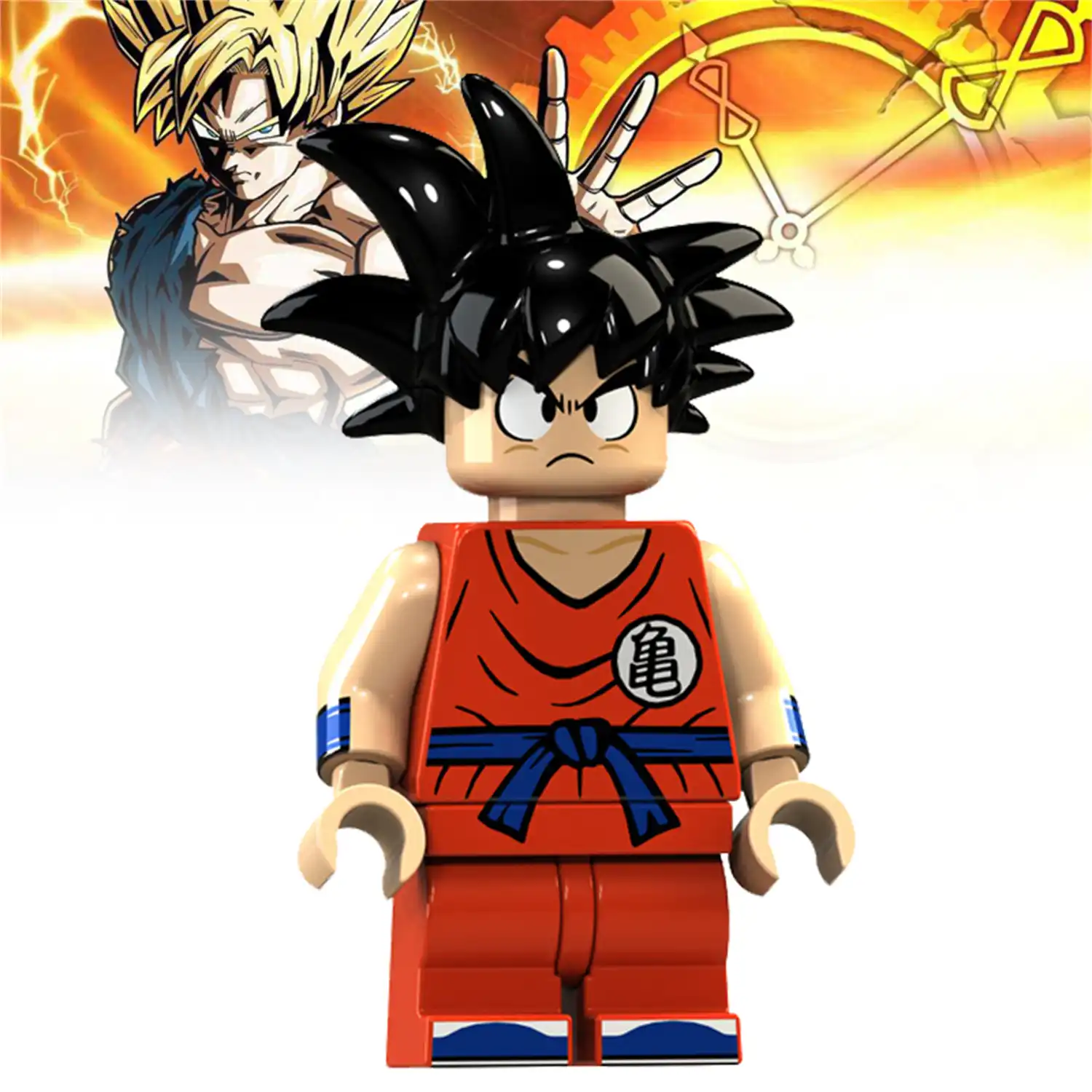 Minifigure - Son Goku Young Age (LEGO Alternative)