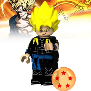 Minifigure - Gogeta Super Saiyan with Metamoran Outfit(LEGO Alternative)