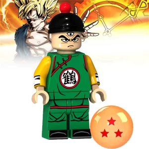 Minifigure - Tien Shinhan with Crane School Outfit (LEGO Alternative)