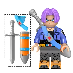 Minifigure - Trunks with Blue Jacket (LEGO Alternative)