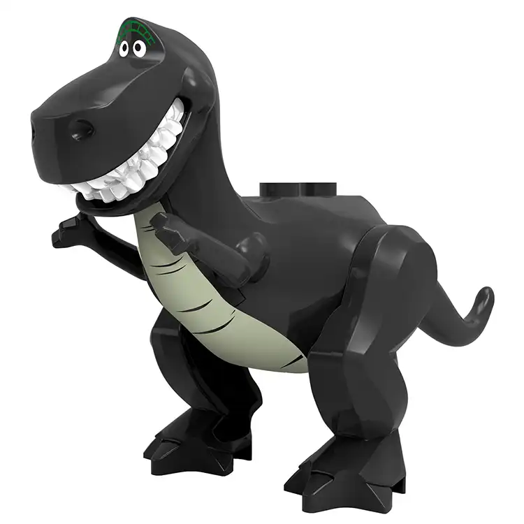 Minifigure - Black Rex Toy Story (LEGO Alternative)