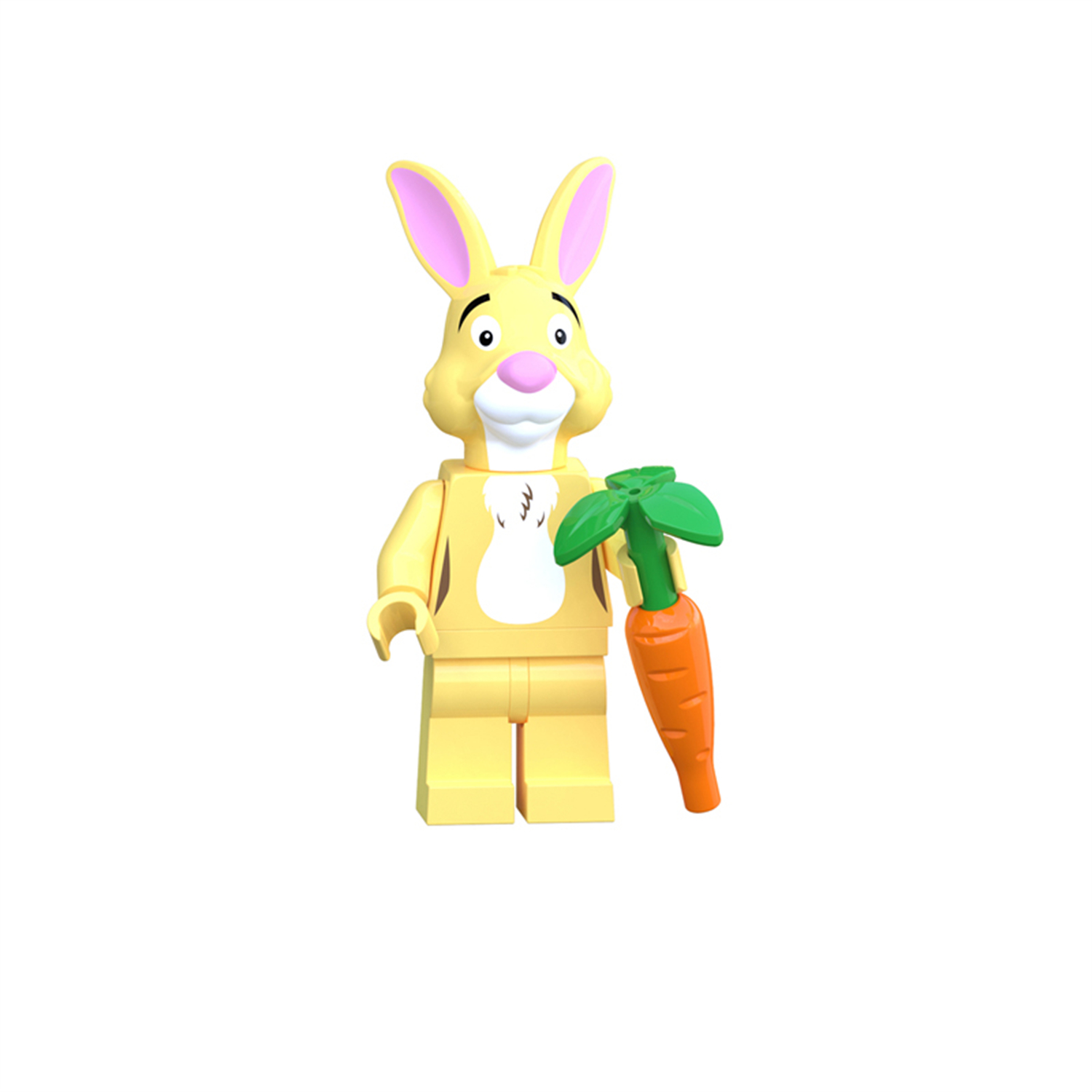 Minifigure - Rabbit holding a carrot Winnie the Pooh (LEGO Alternative)