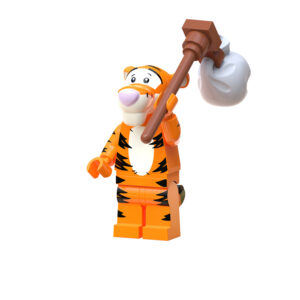 Minifigure - Tigger carrying a bundle on a stick Winnie the Pooh (LEGO Alternative)