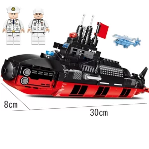 Chinese Type 094 NATO reporting name Jin-class nuclear-powered ballistic missile nuclear submarines SSBN (LEGO Alternative Bricks)