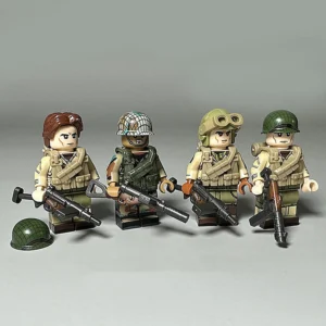 Band of Brothers Easy Company figures World War II era US military uniforms Band of Brothers Easy Company figures World War II era US military uniforms