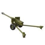 Custom Piece Miniature – 85mm anti tank gun – 3D Print for LEGO Minifigure