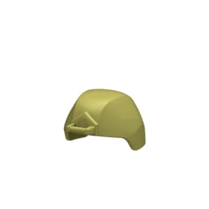 Custom Piece Miniature – ACH Advanced Combat Helmet style helmet olive green – 3D Print for LEGO minifigure
