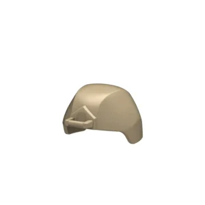 Custom Piece Miniature – ACH Advanced Combat Helmet tan earth colored – 3D Print for LEGO minifigure