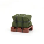 Custom Piece Miniature – Airdrop Supply Package Palletized Cargo Load – 3D Print for LEGO minifigure