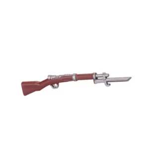 Custom Piece Miniature – Arisaka Type 38 rifle with a bayonet attached – 3D Print for LEGO Minifigure
