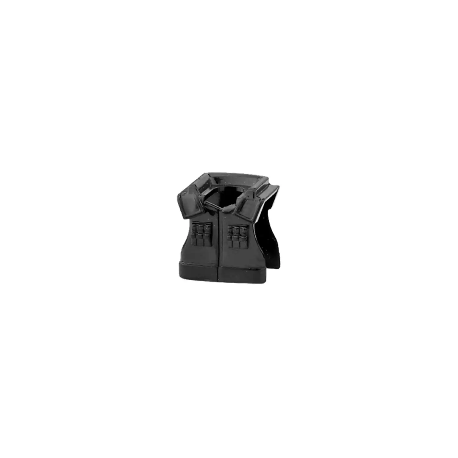 Custom Piece Miniature – B20 Tactical Vest Body Armor black with two prominent pouches on the upper chest – 3D Print for LEGO minifigure