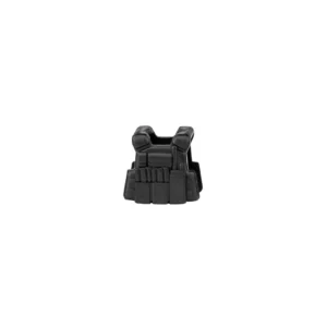 Custom Piece Miniature – BrickArms PCV Plate Carrier Vest black - Specialist – 3D Print for LEGO minifigure