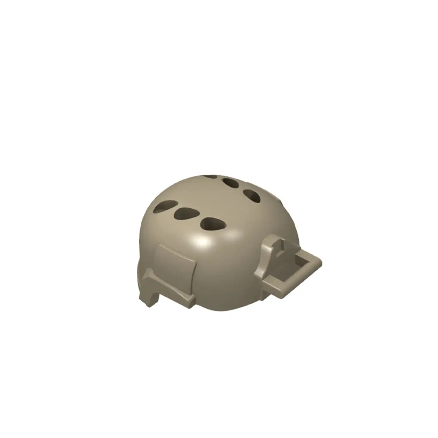 Custom Piece Miniature – FAST Future Assault Shell Technology tactical helmet tan or desert tan – 3D Print for LEGO minifigure