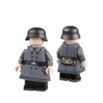 Custom Piece Miniature – German military uniform overcoat – 3D Print for LEGO Minifigure