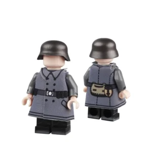 Custom Piece Miniature – German military uniform overcoat – 3D Print for LEGO Minifigure