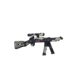 Custom Piece Miniature – Kar98k sniper rifle with camouflage and bipod – 3D Print for LEGO Minifigure