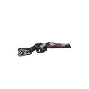 Custom Piece Miniature – Lee Enfield rifle with a camouflage pattern – 3D Print for LEGO Minifigure