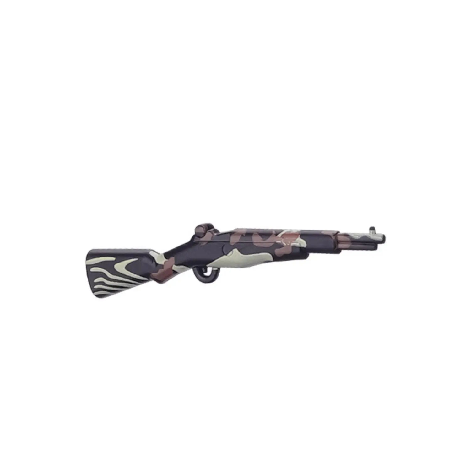 Custom Piece Miniature – M1 Garand rifle with a camouflage finish – 3D Print for LEGO Minifigure