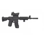 Custom Piece Miniature – M4A1 carbine equipped with an ACOG style scope – 3D Print for LEGO minifigure