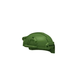 Custom Piece Miniature – MICH Modular Integrated Communications Helmet 2000 tactical helmet army green – 3D Print for LEGO minifigure