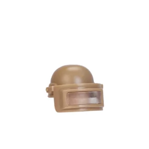 Custom Piece Miniature – Rys-T black grey level 3 tactical helmet tan – 3D Print for LEGO minifigure
