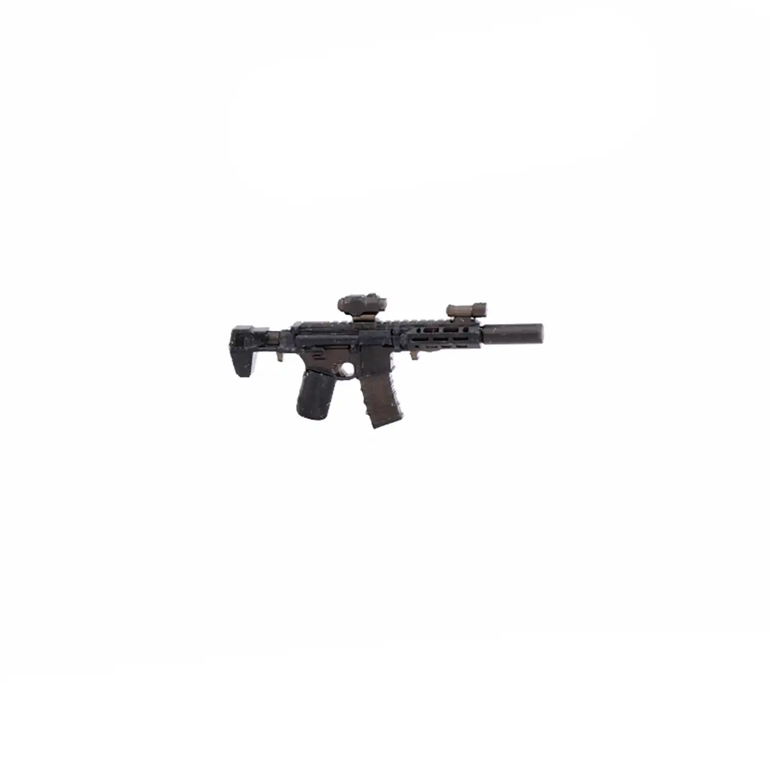 Custom Piece Miniature – SIG Sauer MCX modern assault rifle – 3D Print for LEGO minifigure