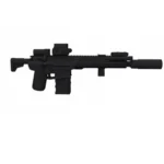 Custom Piece Miniature – SIG Sauer XM5 XM7 MCX Spear rifle equipped with a suppressor combination of modern optics sights – 3D Print for LEGO minifigure