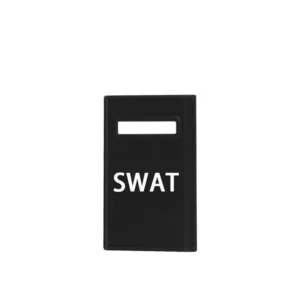 Custom Piece Miniature – SWAT Riot Shield Military Shield black – 3D Print for LEGO minifigure
