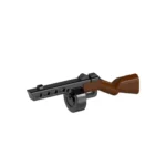 Custom Piece Miniature – Soviet PPSh 41 submachine gun – 3D Print for LEGO Minifigure