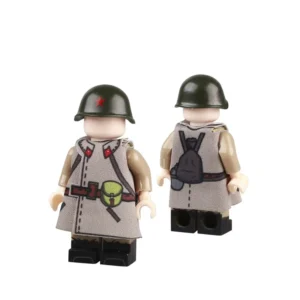 Custom Piece Miniature – Soviet Russian soldiers uniform overcoat – 3D Print for LEGO Minifigure