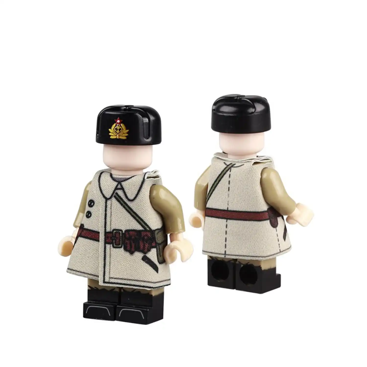Custom Piece Miniature – Soviet Russian uniform overcoat – 3D Print for LEGO Minifigure