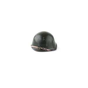 Custom Piece Miniature – Soviet SSh 40 helmet olive green – 3D Print for LEGO minifigure