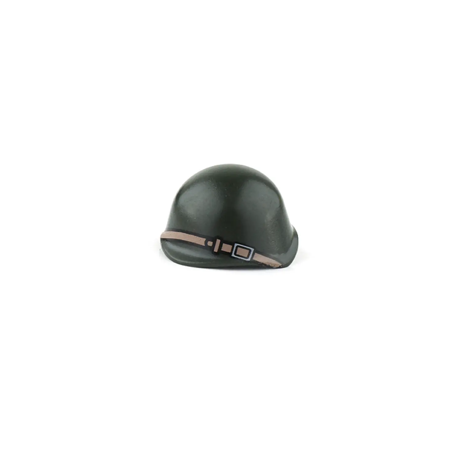 Custom Piece Miniature – Soviet SSh 40 helmet with a depicted helmet strap – 3D Print for LEGO minifigure
