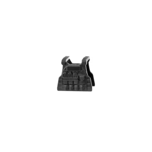 Custom Piece Miniature – Tactical Vest Body Armor Army Black with various pouches – 3D Print for LEGO minifigure