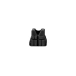 Custom Piece Miniature – Tactical Vest Body Armor black with multiple pouches on the front – 3D Print for LEGO minifigure