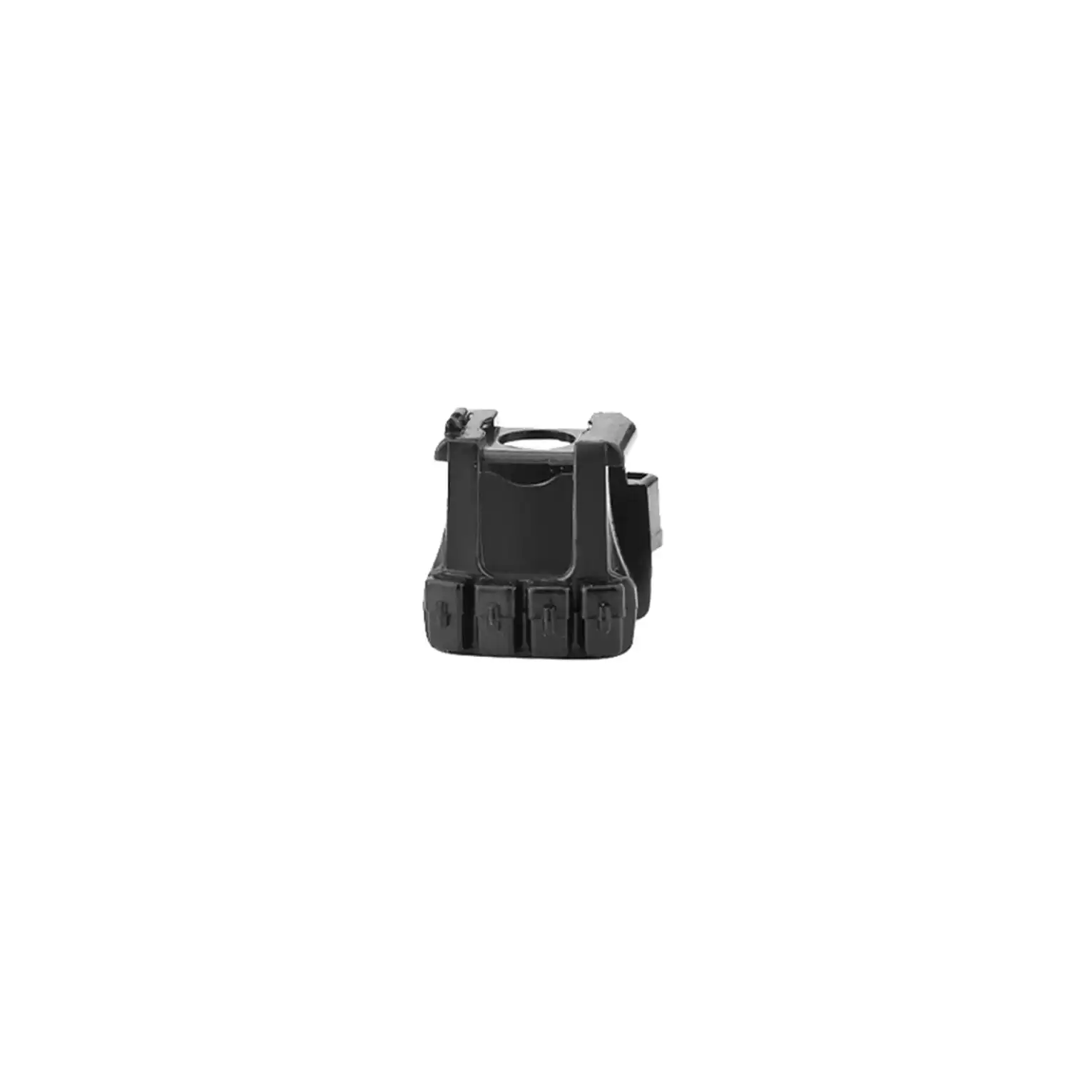 Custom Piece Miniature – Tactical Vest Body Armor black with three front pouches – 3D Print for LEGO minifigure
