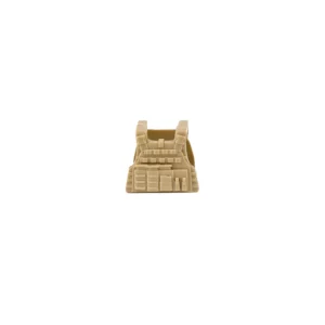 Custom Piece Miniature – Tactical Vest Body Armor tan khaki with various molded pouches – 3D Print for LEGO minifigure