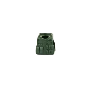 Custom Piece Miniature – Tactical Vest Body army olive green with a distinctive pouch layout – 3D Print for LEGO minifigure