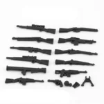 Custom Piece Miniature – World War II Allied and Soviet infantry weapons – 3D Print for LEGO minifigure