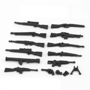 Custom Piece Miniature – World War II Allied and Soviet infantry weapons – 3D Print for LEGO minifigure
