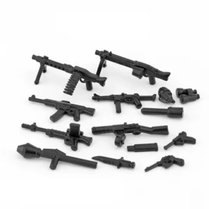 Custom Piece Miniature – World War II German military equipment weapons – 3D Print for LEGO minifigure