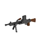 Custom Piece Miniature – ZB vz 26 light machine gun – 3D Print for LEGO Minifigure