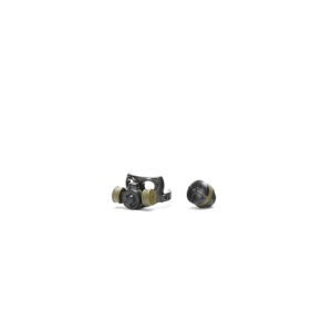 Custom Piece Miniature – gas mask with dual side respirator filters dark sand – 3D Print for LEGO minifigure