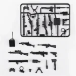 Custom Piece Miniature – military equipment and weapons  – 3D Print for LEGO minifigure