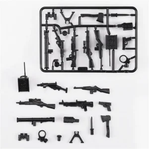 Custom Piece Miniature – military equipment and weapons – 3D Print for LEGO minifigure