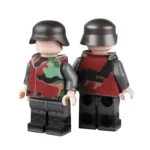 Custom Piece Miniature – military short camouflage vest smock M1945 Splittertarnmuster splinter pattern camouflage – 3D Print for LEGO Minifigure