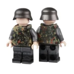 Custom Piece Miniature – military short camouflage vest smock M44 Splittertarnmuster splinter pattern camouflage – 3D Print for LEGO Minifigure