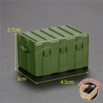 Custom Piece Miniature – military weapons box container crate army green – 3D Print for LEGO minifigure