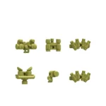 Custom Piece Miniature – night vision goggle NVG accessories olive green – 3D Print for LEGO minifigure