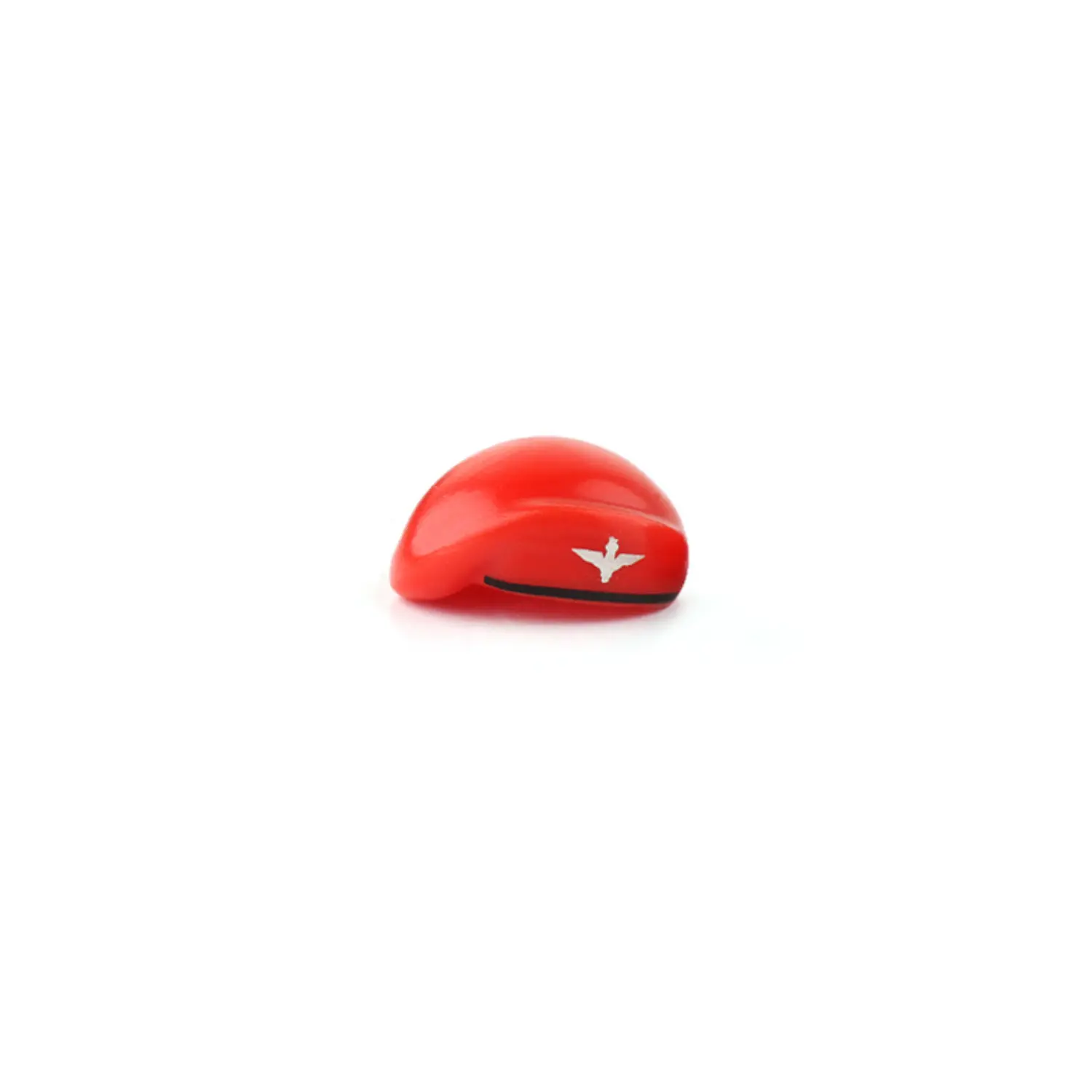Custom Piece Miniature – red beret with a black band and a white star insignia – 3D Print for LEGO minifigure